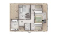 88 m² Сглобяема Къща