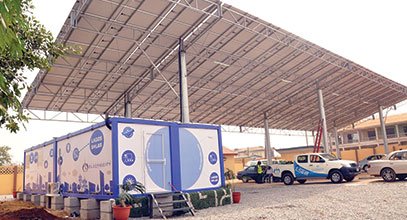 Новото поколение контейнери на Кармод се използват за съхранение на слънчева енергия в Нигерия