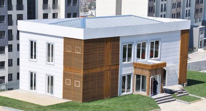 Луксозен офис за продажби на Проекта жилищен комплекс Boshphorus City