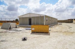 Производство на сглобяема постройка в обект за добив на нефт в Либия